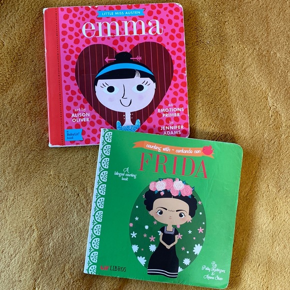 baby lit Other - 4/$10 Baby Lit Books Emma and Frida lil’ libros
